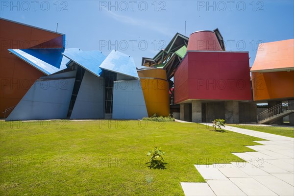 The colourful Biomuseo also known as The Biodiversity Museum