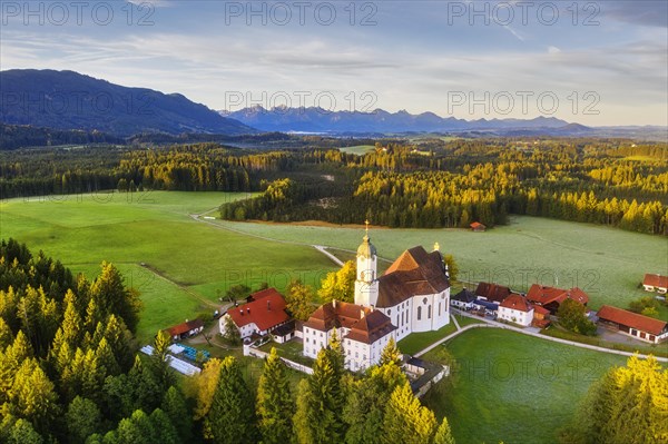 Wieskirche in the morning light