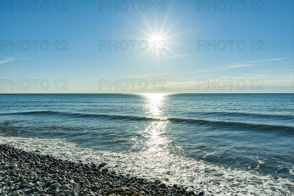 Sun over the Baltic Sea