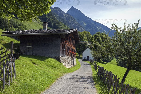 Historic mountain farming village Gerstruben