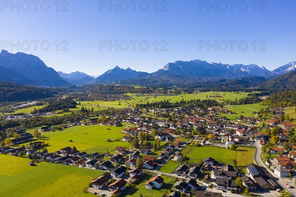 Community Wallgau off Wetterstein range