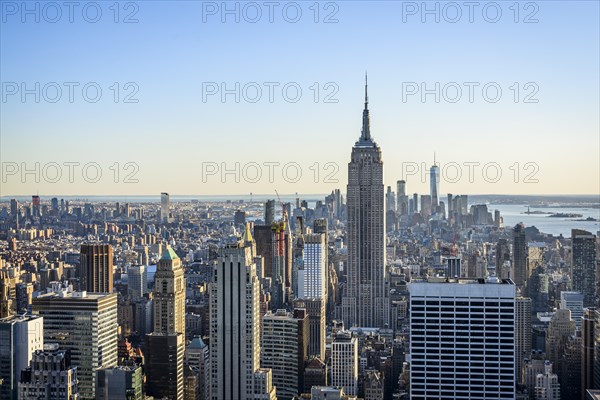 View of Midtown and Downtown Manhattan