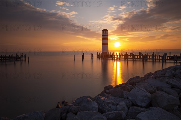 Lighthouse at sunset