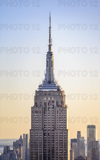 View of Empire State Building from Top of the Rock Observation Center