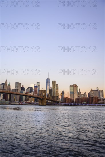 Brooklyn Bridge at sunrise