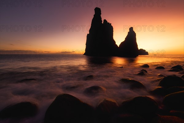 Volcanic rock formation Ilheus da Rib