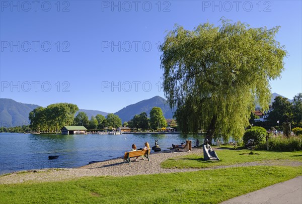 Lakeside promenade in Bad Wiessee