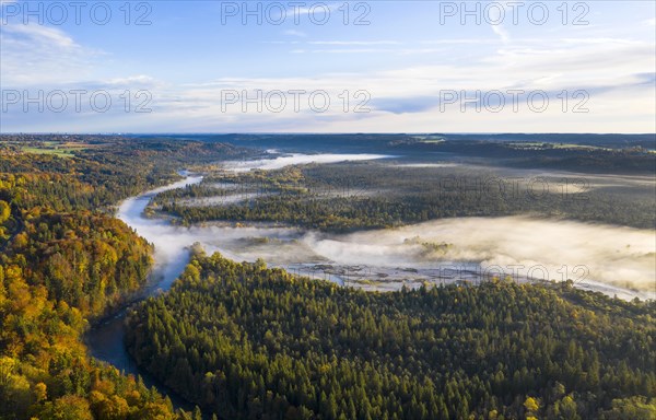 Estuary of Loiach in Isar