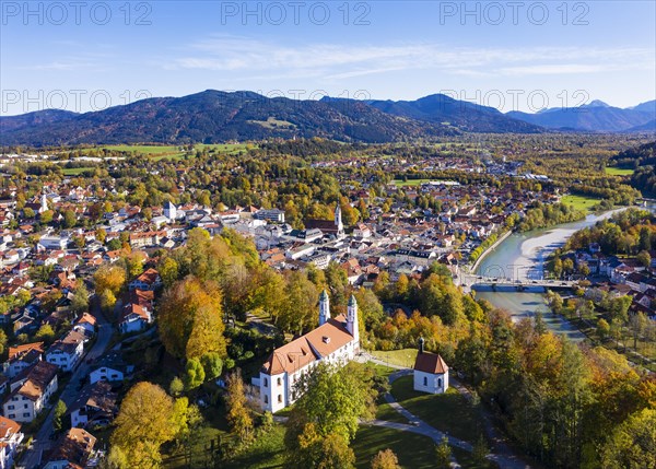 Calvary with St. Leonhard Chapel and Church of the Holy Cross