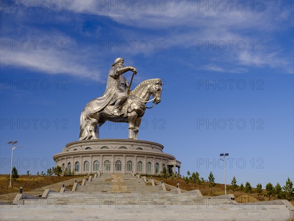 Genghis Khan equestrian statue