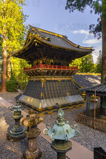 Magnificent Tosho-gu Shrine from the 17th century