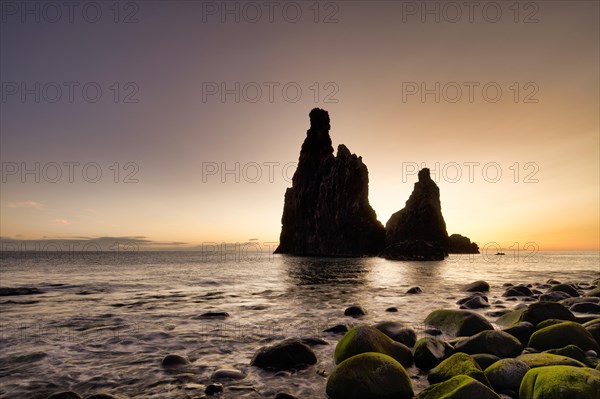 Volcanic rock formation Ilheus da Rib