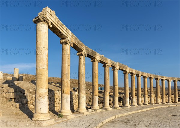 Ionic Columns at Oval Plaza