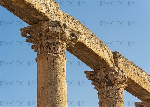 Corinthian Columns of Cardo Maximus street