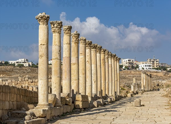 South Decumanus colonnade