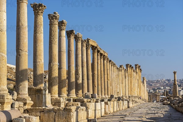 Columns of Cardo Maximus street