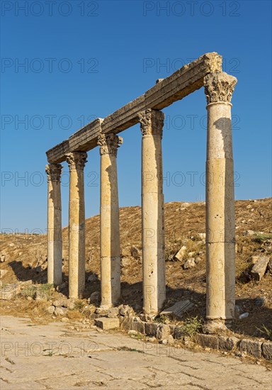 South Decumanus colonnade