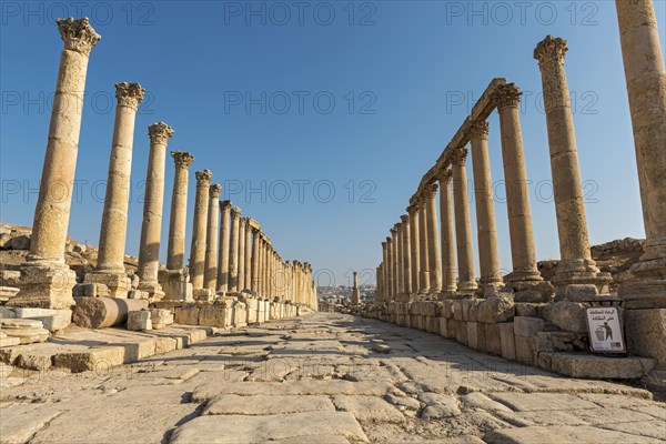 Colonnade of Cardo Maximus street