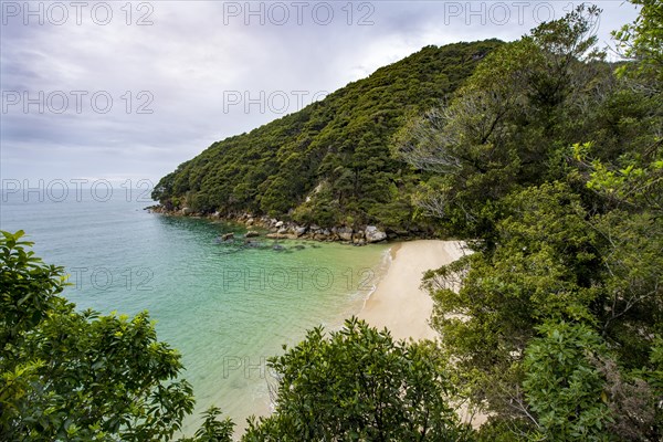 Small bay with beach