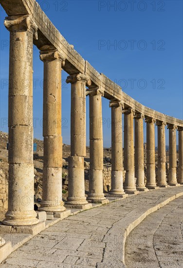 Ionic Columns at Oval Plaza