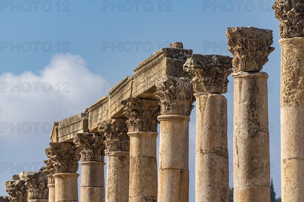 Corinthian Columns of Cardo Maximus street