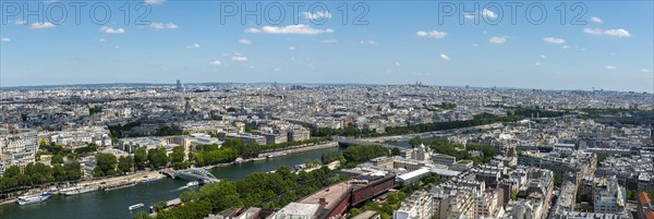 Cityscape with River Seine