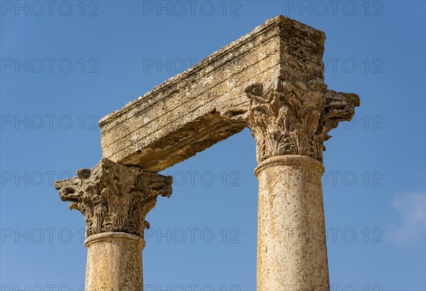 Corinthian Columns of Cardo Maximus street