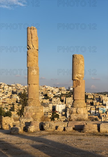 Remains of columns of the courtyard of Sanctuary of Artemis