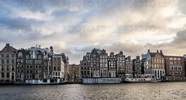 Kloveniersburgwal with historic houses