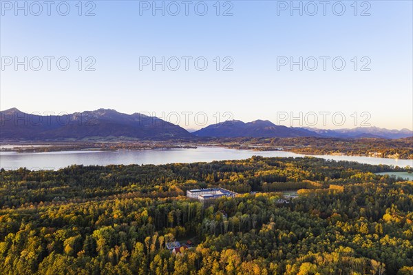 New Herrenchiemsee Castle in the morning light