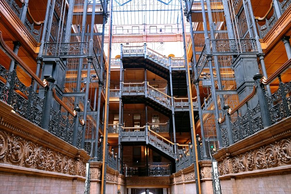 Courtyard with stairs