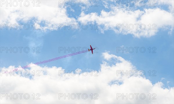 Military aircraft in flight