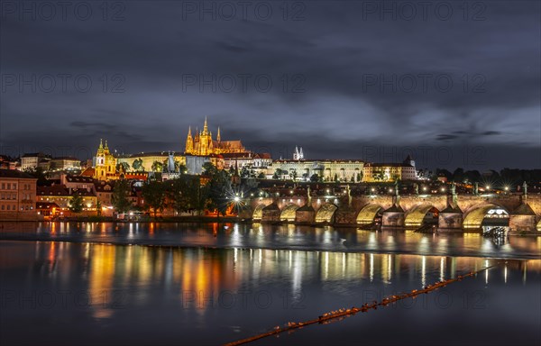 Charles Bridge with Vltava