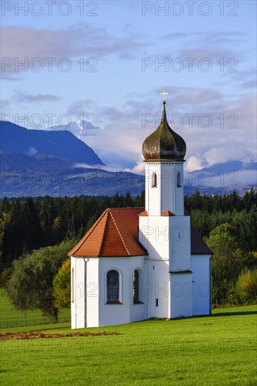 Church St. Johann in Sankt Johannisrain near Penzberg