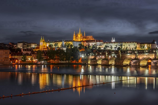 Charles Bridge with Vltava