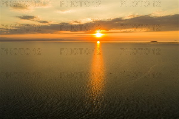 Sunset over Lake Malawi