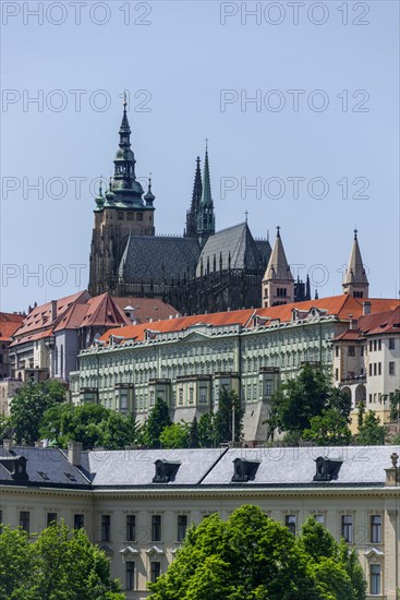 St Vitus Cathedral with Prague Castle