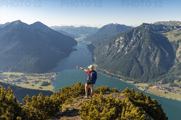 Young hiker