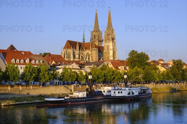 Steamer Ruthof Ersekcsanad on the Danube