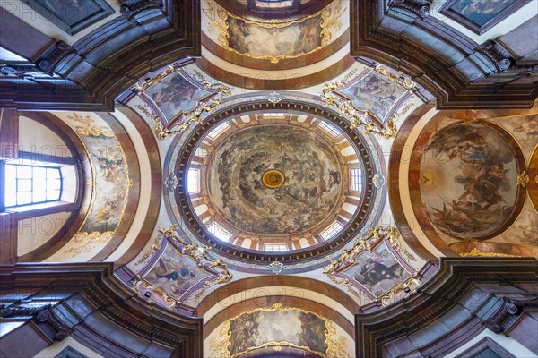 Dome with frescoes