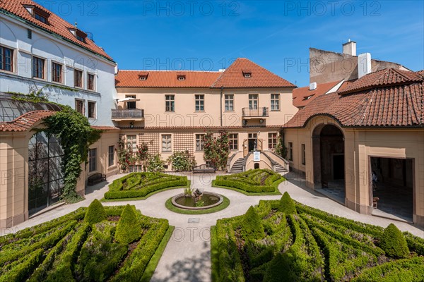 Vrtba garden in baroque style