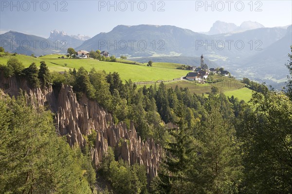 Earth pyramids on the Ritten