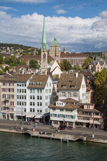 Old town with preacher church and university