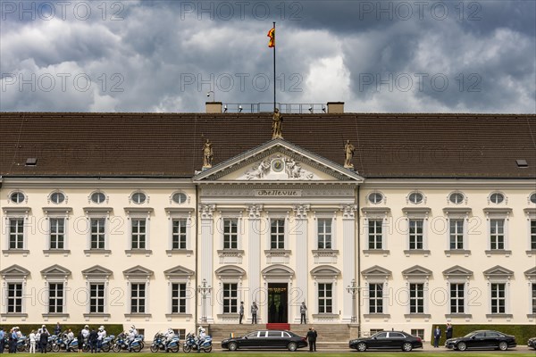 State reception at Bellevue Palace