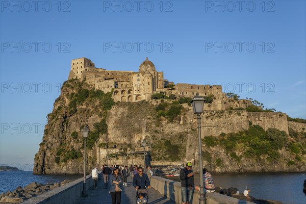 Bridge to castle Castello Aragonese