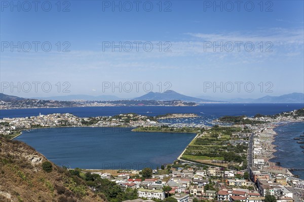 Capo Miseno Promonory with the Lake of Miseno