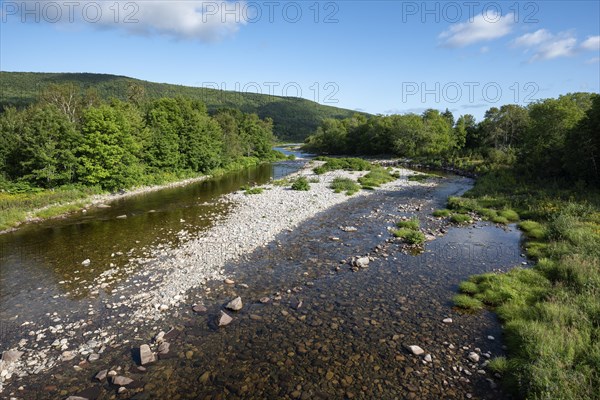 River landscape in Cape Breton Highlands National Park