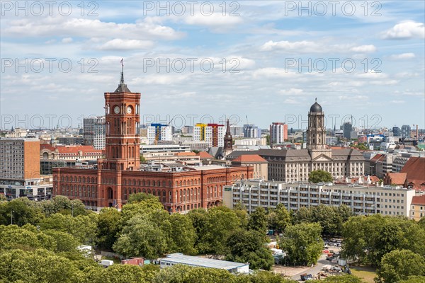 View of Red City Hall