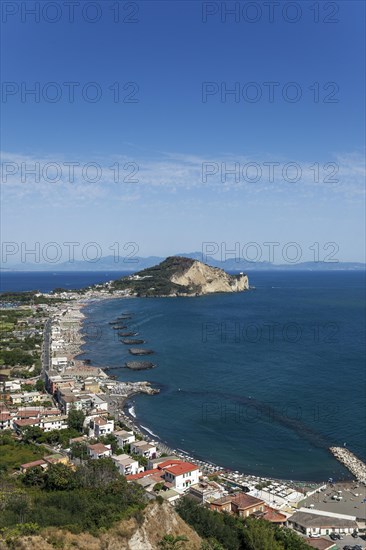 Capo Miseno Promonory with the Lake of Miseno