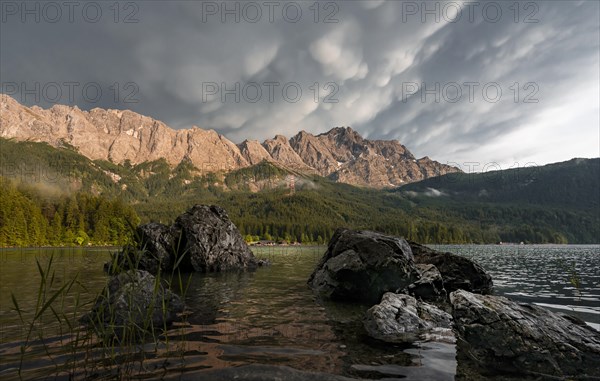 Rocks on the shore